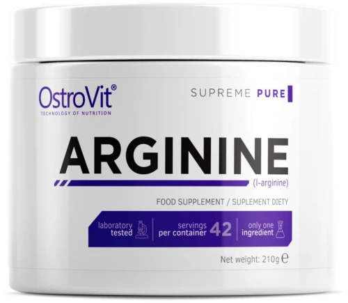 OstroVit Pure L-Arginine Powder [210 Γραμμάρια] Άγευστη