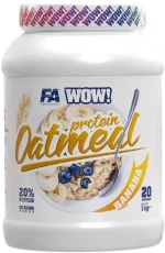 FA Nutrition WOW ! Protein Oatmeal | 20% Protein - No Sugar Added [1000 Γραμμάρια] Μπανάνα