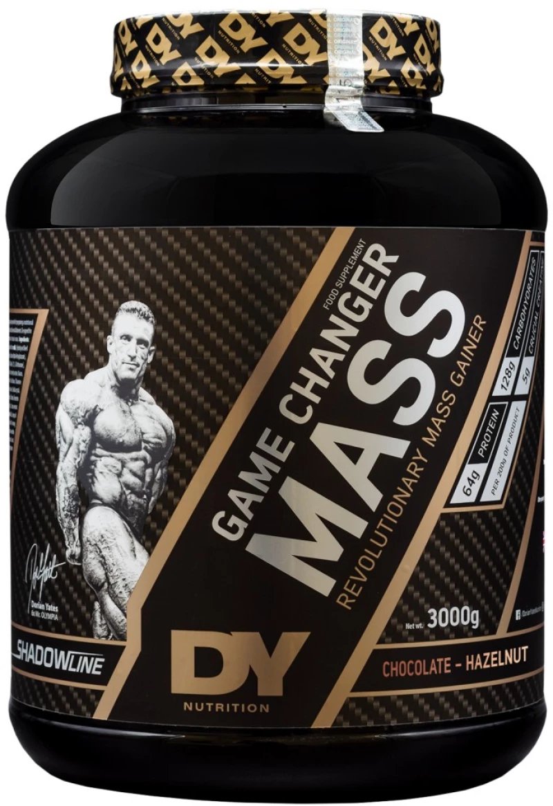 Dorian Yates Nutrition ShadowLine Game Changer Mass [3000 Γραμμάρια] Σοκολάτα με καρύδια
