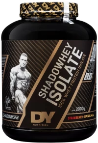Dorian Yates Nutrition ShadowLine ShadoWhey Isolate / 100% Whey Protein [2000 Γραμμάρια] Φράουλα και μπανάνα