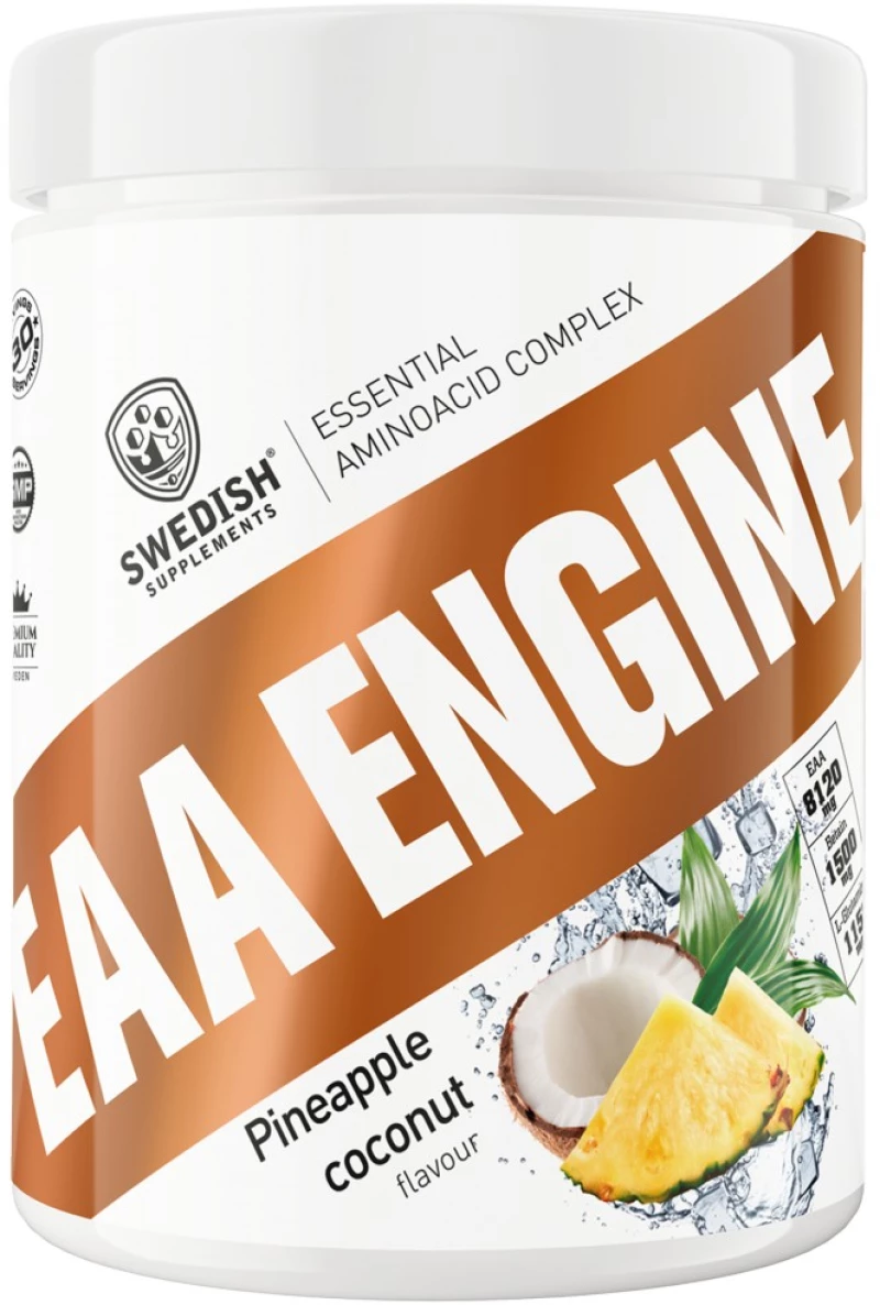 Swedish Supplements EAA Engine - Essential Aminoacid Complex [450 Γραμμάρια] Ανανάς με καρύδα