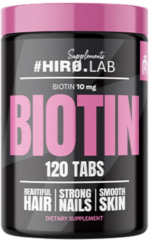 Hero.Lab Biotin 10.000 mcg [120 Ταμπλέτες]