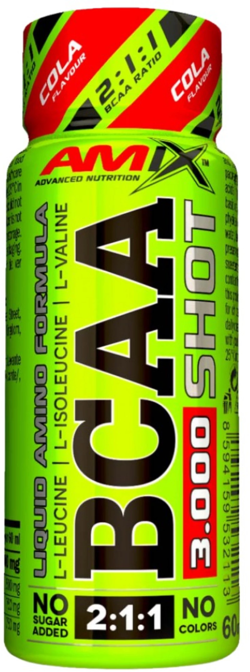 AMIX Nutrition BCAA 2:1:1 3000 mg Shot [60 ml] Coca Cola
