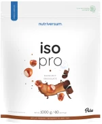 Nutriversum Iso Pro Pure Whey | Isolate with N-Zyme System [1000 Γραμμάρια] Σοκολάτα με φουντούκι