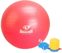 Armageddon Sports Gymnastic Ball With a Pump 65 cm Ροζ