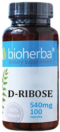 Bioherba D-Ribose 540 mg [100 Κάψουλες]