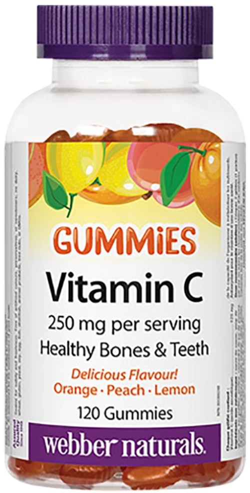 Webber Naturals Vitamin C Gummies 125 mg [120 Softgels]