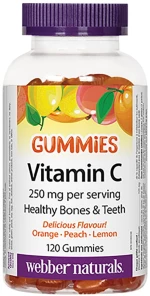 Webber Naturals Vitamin C Gummies 125 mg [120 Softgels]