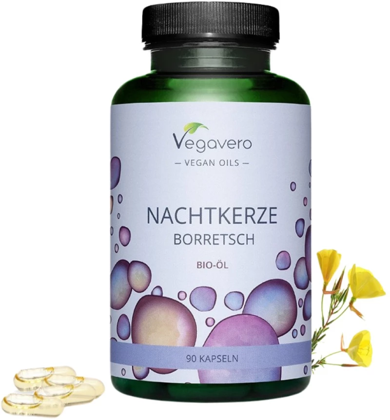 Vegavero Evening Primrose Oil & Borage Seed Oil [90 Κάψουλες]