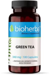 Bioherba Green Tea 340 mg [100 Κάψουλες]
