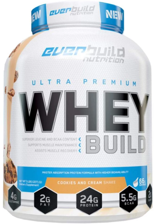 EverBuild Ultra Premium Whey Build [2270 Γραμμάρια] Φυστικοβούτυρο