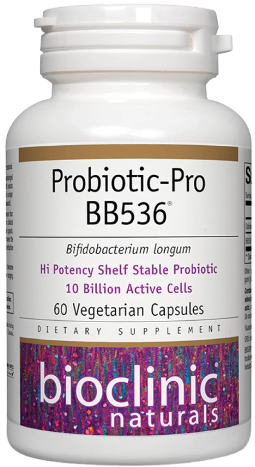 Natural Factors Probiotic-Pro BB536, 10 Billion Active Cells [60 Κάψουλες]