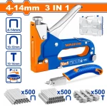 WADFOW Σετ καρφωτικού χειρός 4-14mm 3 σε 1 2 τεμάχια (WGU4B06)