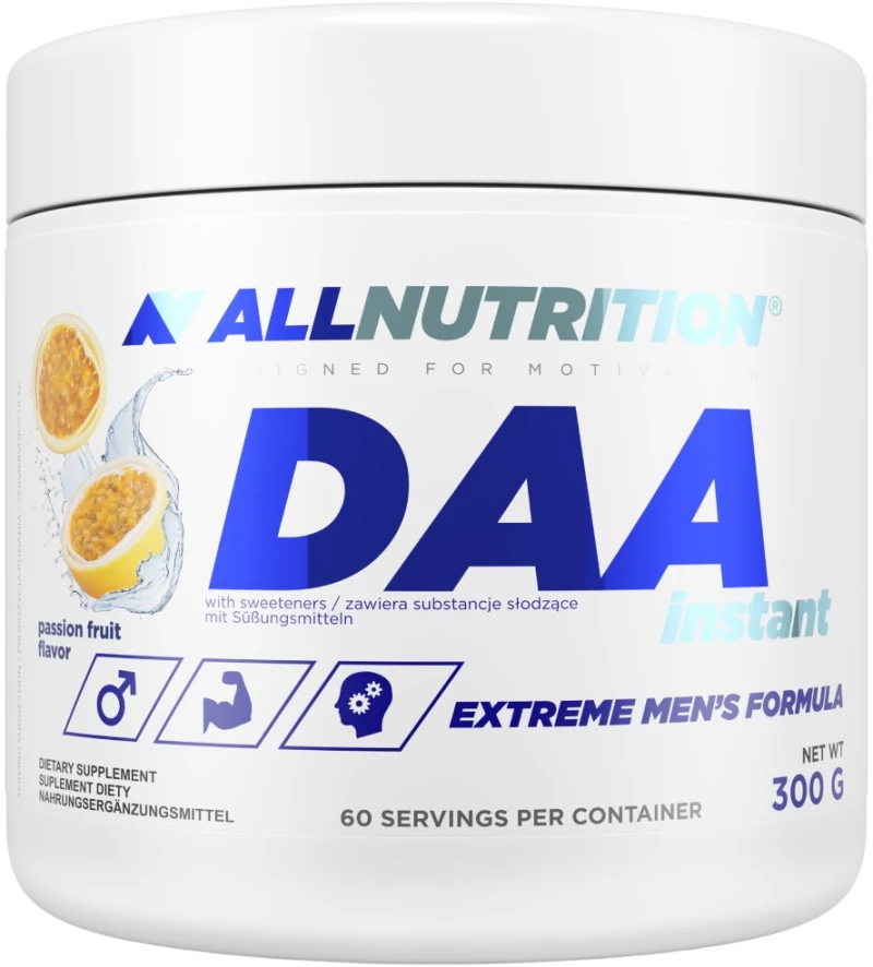 AllNutrition DAA | D-Aspartic Acid Powder [300 Γραμμάρια] Φρούτα του πάθους