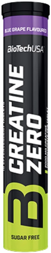 BioTech USA Creatine Zero Effervescent Tabs [18 Αναβράζοντα δισκία] Μπλε σταφύλια