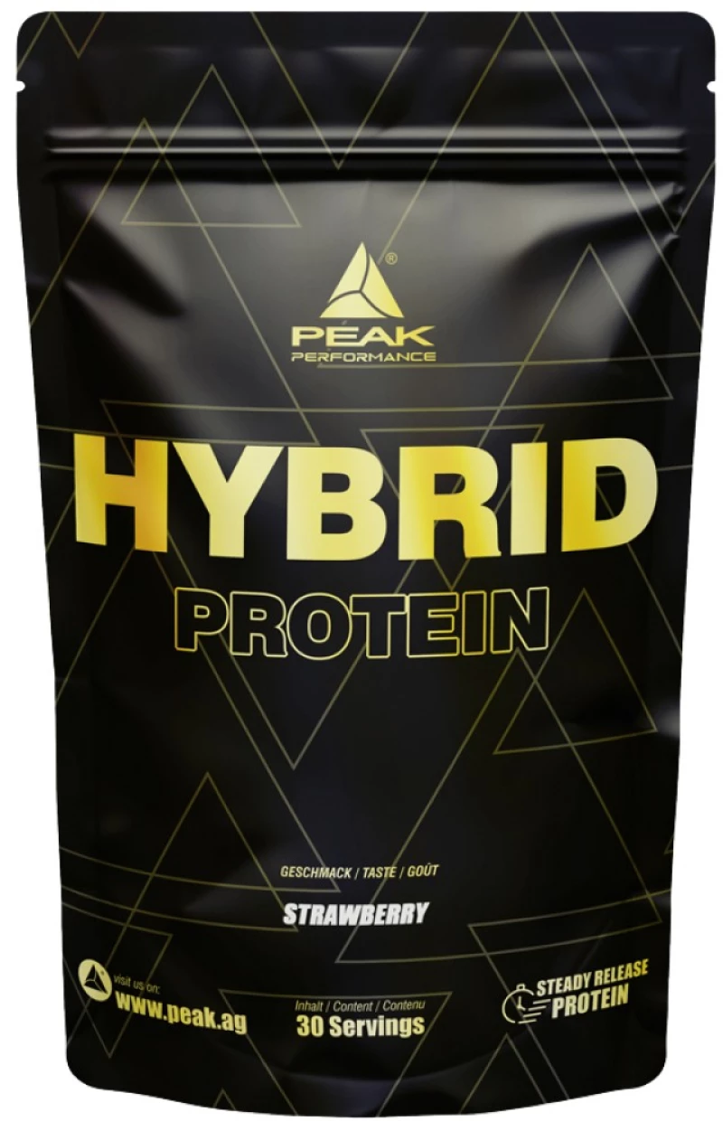 PEAK Nutrition Hybrid Protein [900 Γραμμάρια] Φράουλα
