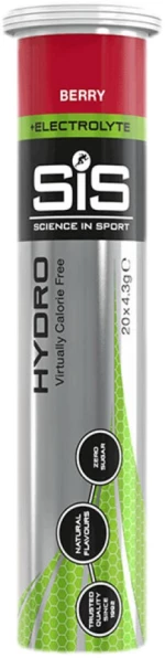 Science in Sport GO Hydro Tablet | with B-Vitamins [20 Αναβράζων δισκία] Φρούτα του δάσους