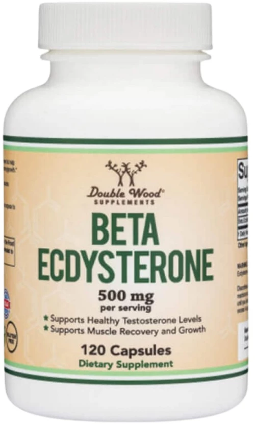 Double Wood Supplements Beta Ecdysterone 500 mg [120 Κάψουλες]