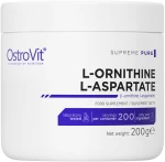 OstroVit L-Ornithine L-Aspartate Powder [200 Γραμμάρια] Χωρίς γεύση