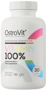 OstroVit 100% Vit&Min [30 Ταμπλέτες]