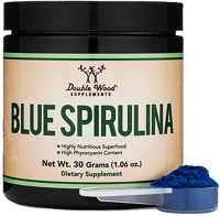 Double Wood Supplements Blue Spirulina Powder [30 Γραμμάρια]