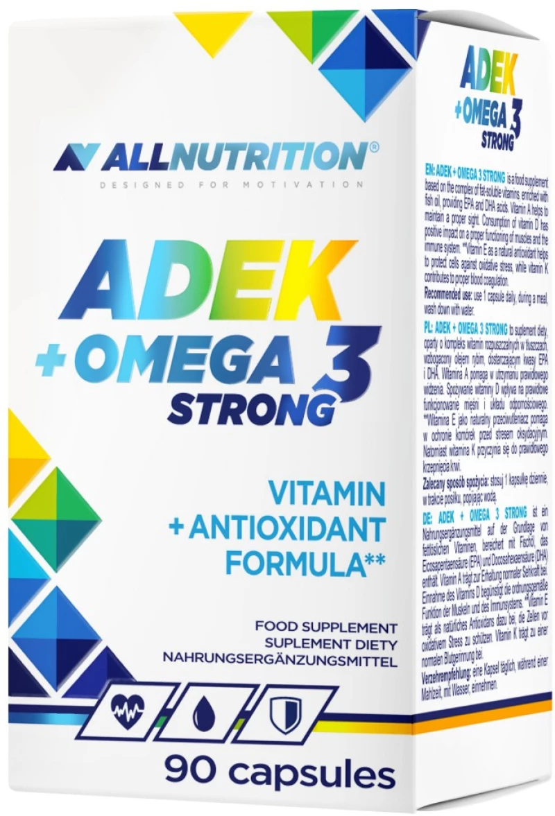 AllNutrition ADEK + Omega 3 Strong [90 Softgels]