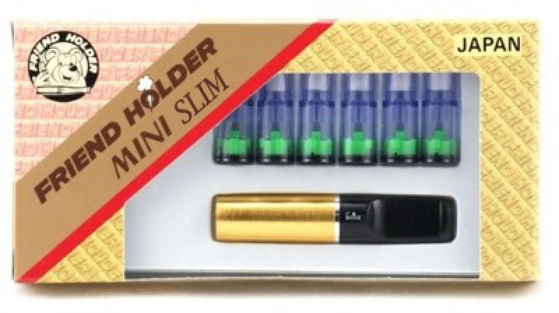 Friend Holder Πιπάκι Mini-Slim 6-7mm - Χρυσό (Japan)