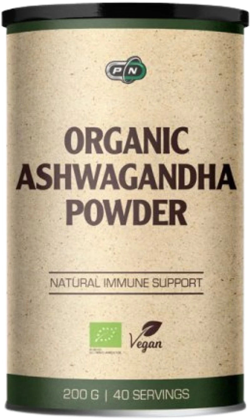 PURE Nutrition USA Organic Ashwagandha Powder [200 Γραμμάρια]