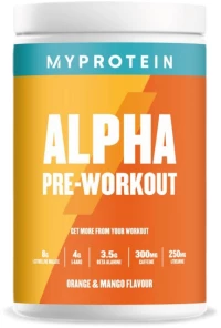 MyProtein Alpha Pre-Workout [600 Γραμμάρια] Πορτοκάλι και μάνγκο