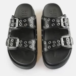 Buffalo Eve Ari Sandals Black