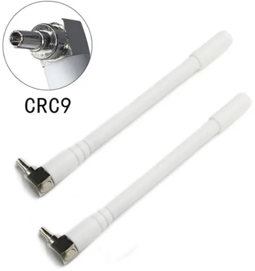 Κεραία 3G 4G LTE Connector High Gain για Huawei E3272 E3276 E3372 (TS5/CRC9) (79mm) (9dbi) (Λευκό) (OEM)