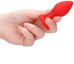 Heart Plug red S
