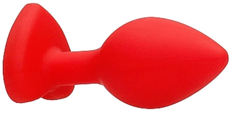 Heart Plug red S