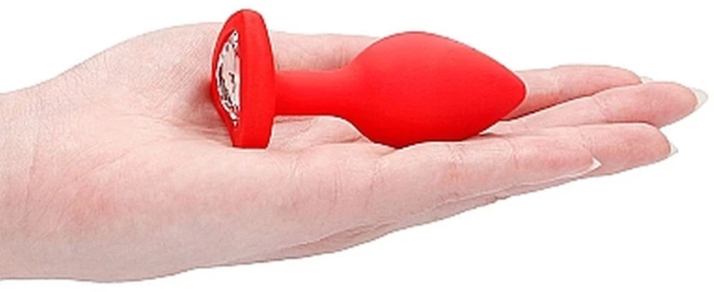 Heart Plug red S
