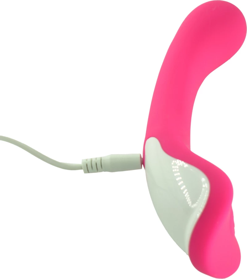 Vibrator G-spot Rio 7 Vibration Modes Silicon USB Pink 20 Cm