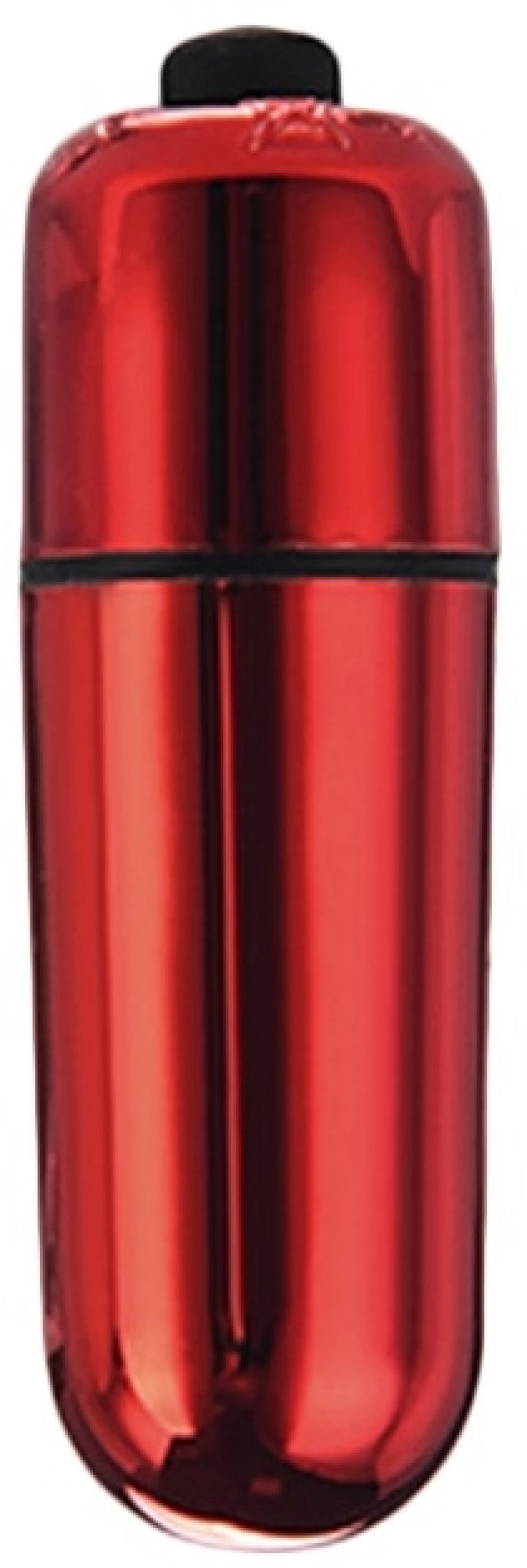 Bullet Vibrator Ava, 10 Moduri Vibratii, ABS, Rosu Metalizat, 5.