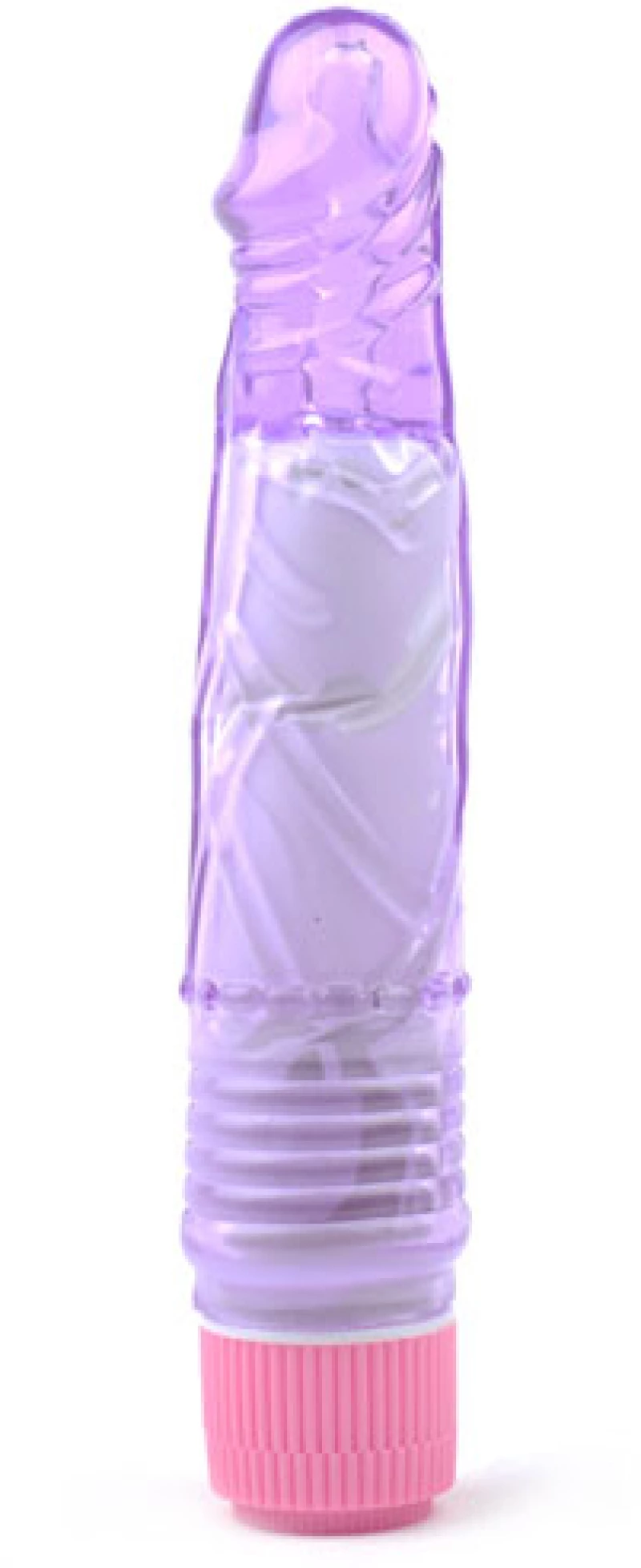 Purple Color Realistic Dildo Vibrator