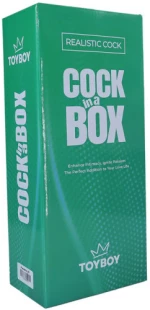 TOYBOY BENJAMIN Realistic TPE suction dildo Vibrator 25 cm