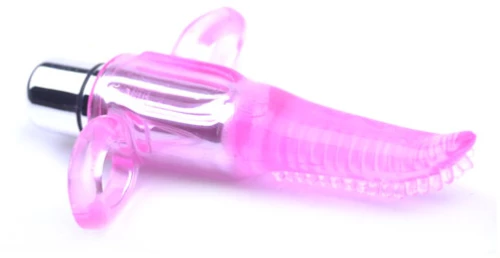 Clear Pink Vibrating Tongue