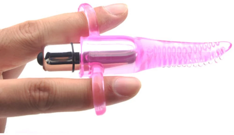 Clear Pink Vibrating Tongue