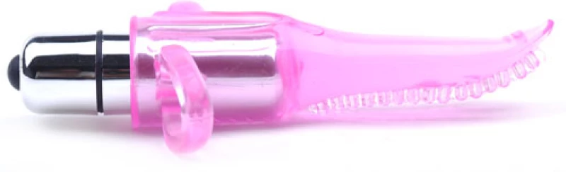 Clear Pink Vibrating Tongue