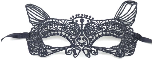 Cat Face Lace Mask