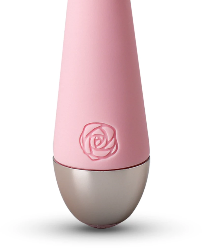 Pink Color 10-Speed Mini Vibrating Rechargeable Wand Massager