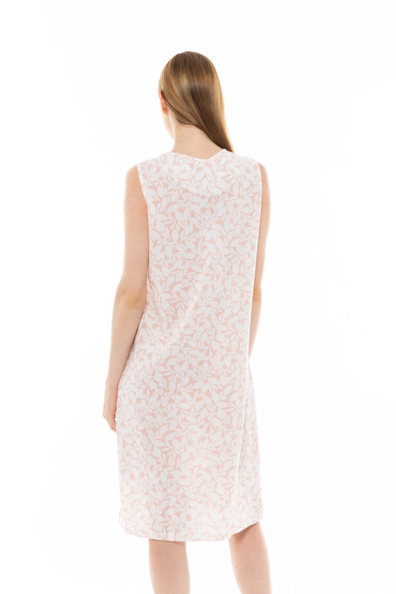 Γυναικείο Νυχτικό Pink Label - Floral Print - Αμάνικη