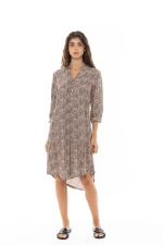 Γυναικείο Beachdress Pink Label -  Φόρεμα - Γήινες Αποχρώσεις - Viscose