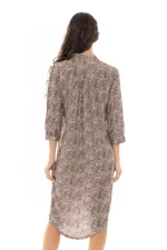 Γυναικείο Beachdress Pink Label -  Φόρεμα - Γήινες Αποχρώσεις - Viscose