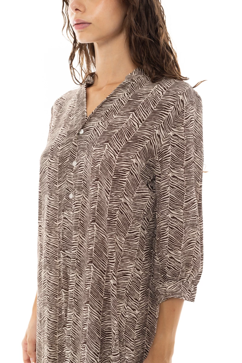 Γυναικείο Beachdress Pink Label -  Φόρεμα - Γήινες Αποχρώσεις - Viscose
