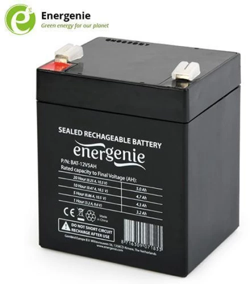 ENERGENIE LEAD BATTERY FOR UPS 12V 5 AH