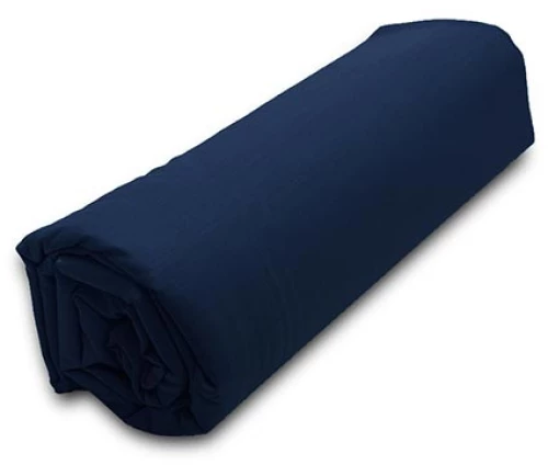 Κατωσέντονο Menta με λάστιχο 26 Navy Υπέρδιπλο (180x200 20)