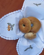 Θήκη Για Cookies, Ψωμί Με Κέντημα Βελανίδι  Salt ΙΙΙ One Size Άσπρο